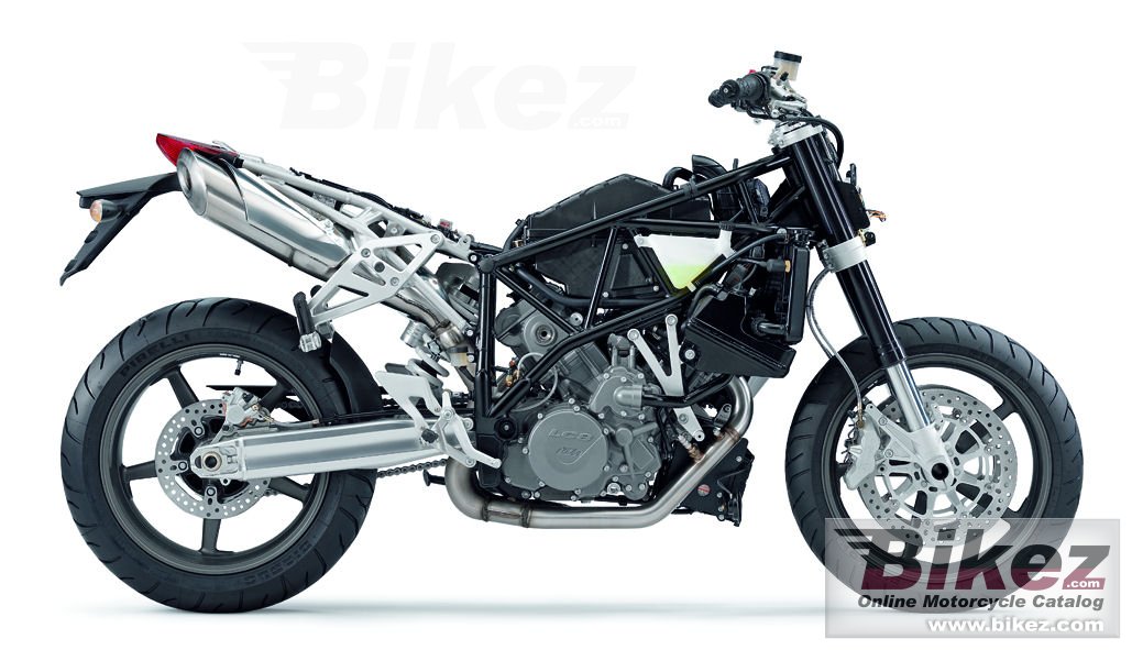 Big KTM 990 super duketitanium picture and wallpaper from Bikez.com